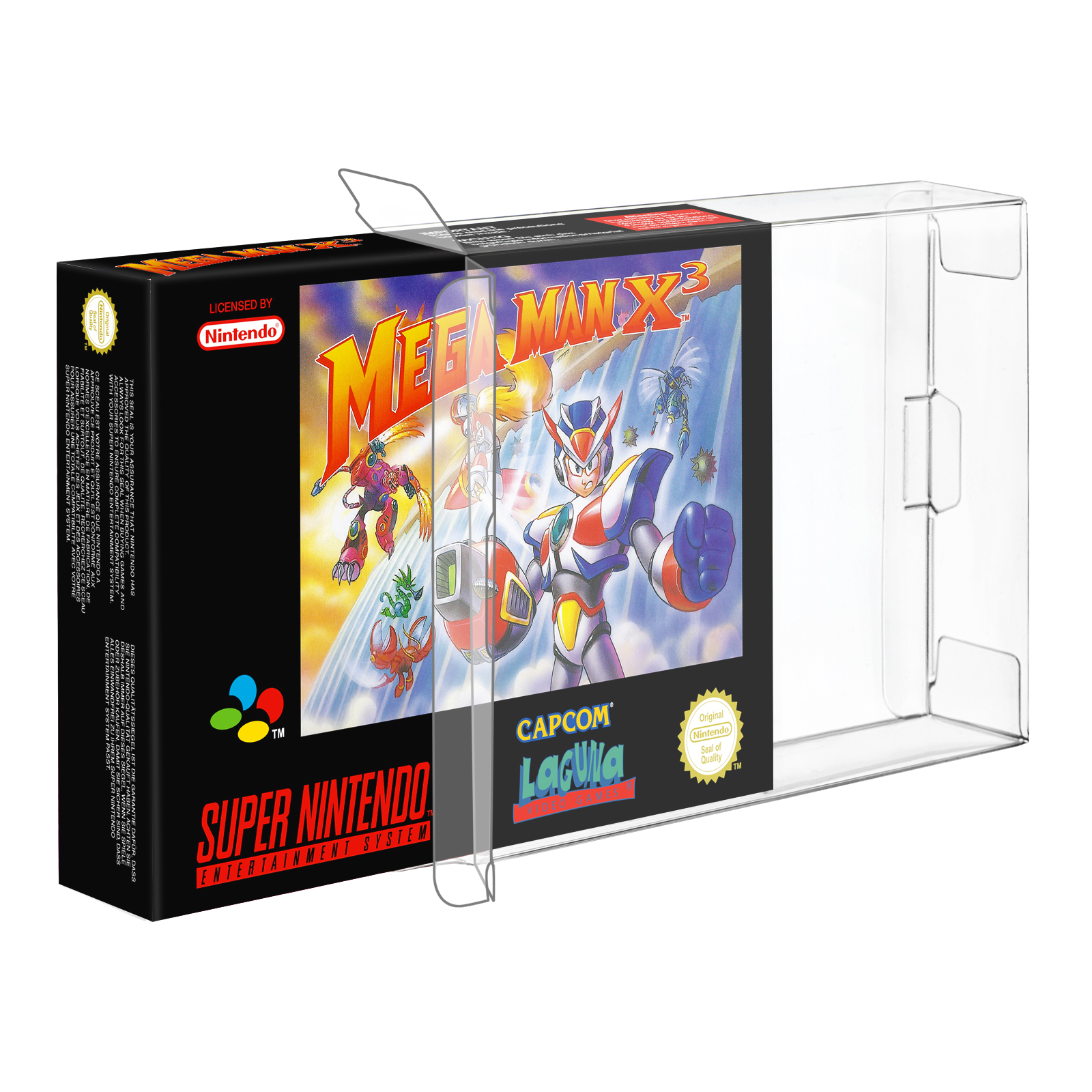 PET Schutzhülle für SNES, N64 und Atari Jaguar OVP Boxen