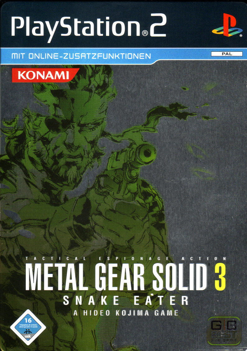 Metal Gear Solid 3: Snake Eater OVP *Steelbook*